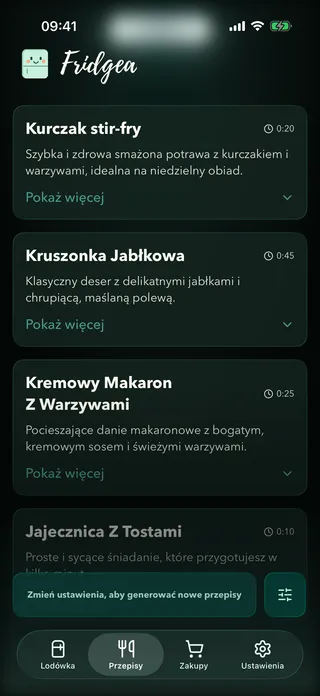 Przepisy AI